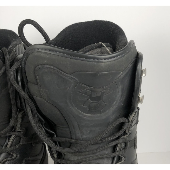 NORTHWAVE APX Kevin Jones Web XT Snowboarding Boots Men's‎ Sz 10 Black ITALY - Picture 4 of 13